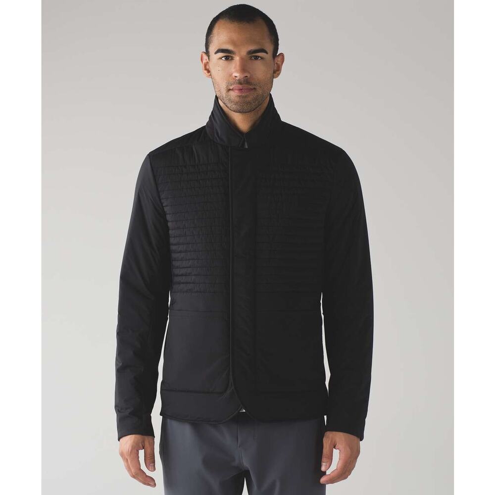 Lululemon Black Mile High Puffer Jacket/Blazer Men's Size XXL